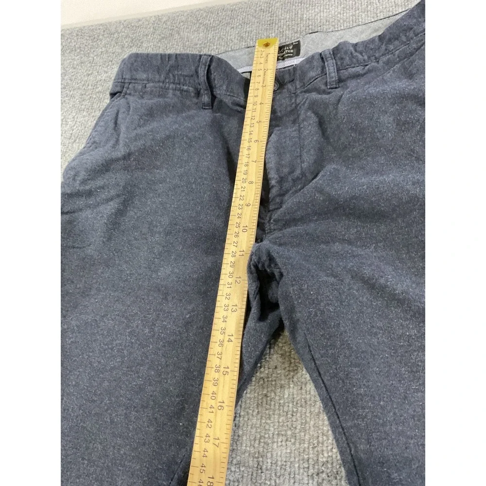 J Crew 484 Slim Pants Mens 32x30 Stretch Chino Dark Grey Casual Preppy Flat Fron